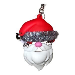 Retired NOS Bath & Body Works Santa's Beard Pocketbac Sanitizer Holder NWT